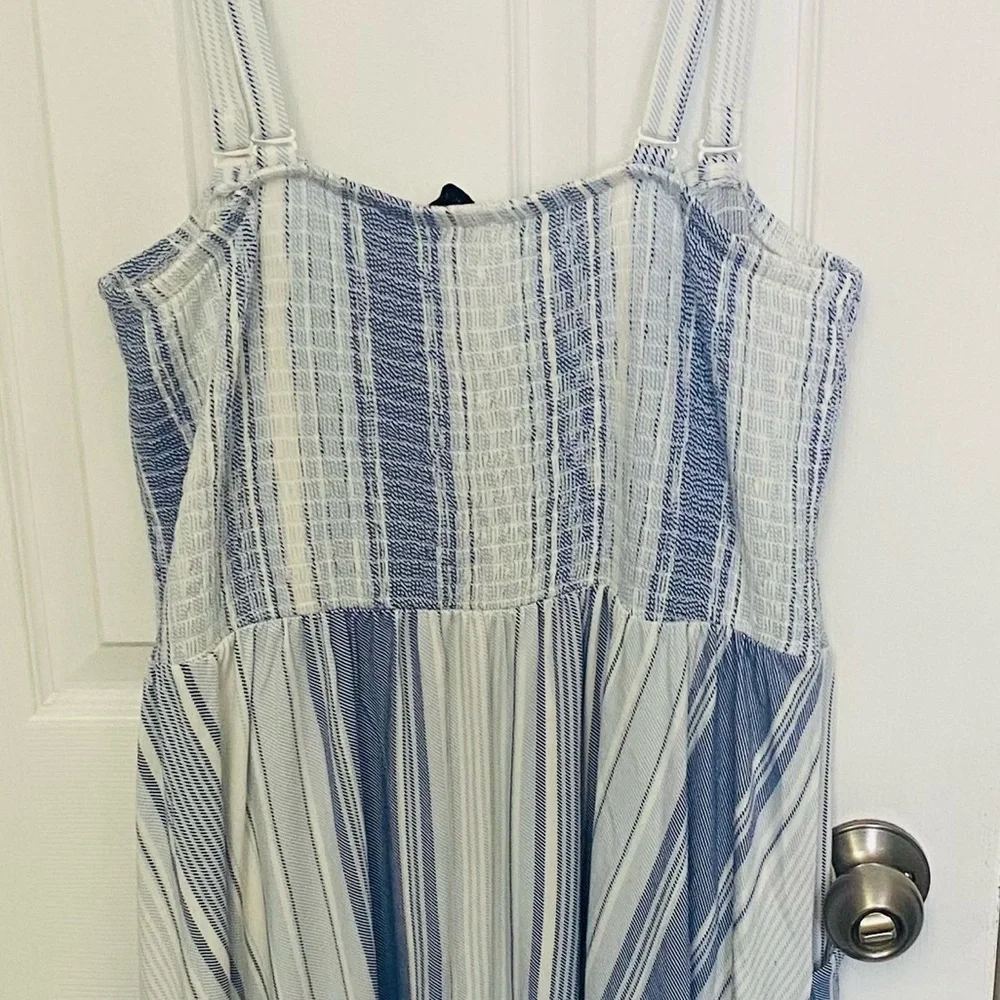 Blue and White Torrid Dress. NWOT. - Picture 2 of 3